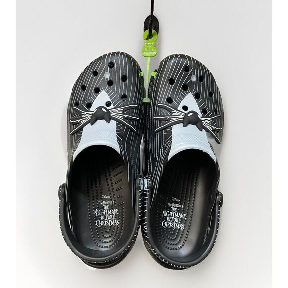 Jack Skellington Clog black Crocs Nightmare Before Christmas Men 12 Halloween main image 6